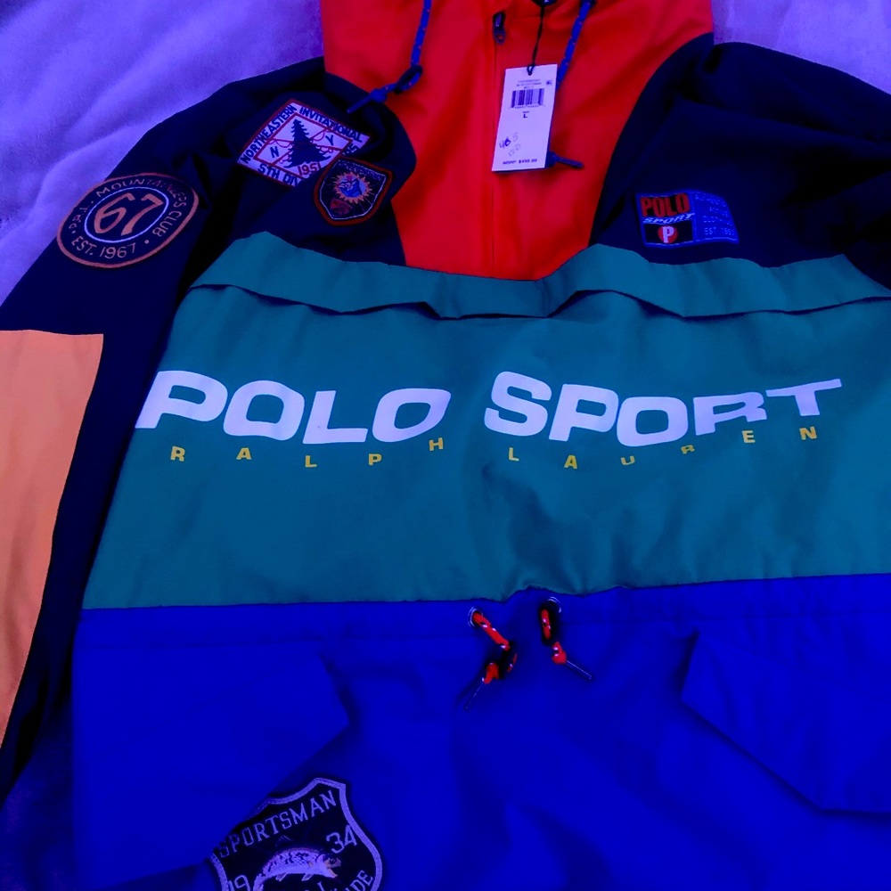 Polo Sport anorak half zip jacket